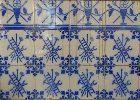 Viajar e Descobrir Norte Espinho padrão de azulejos