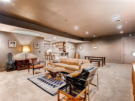 Modern Masterpiece Contemporary Basement Denver By Element