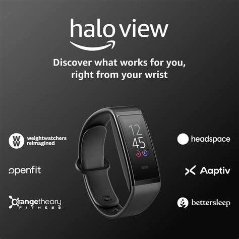 Amazon Halo View Fitness Tracker With Color Display For At A Glance