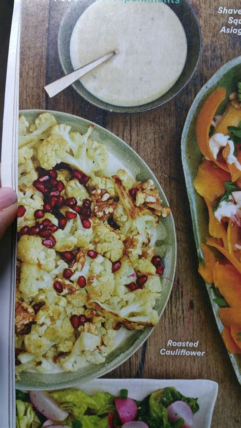 A Cookbook With An Image Of Food On It