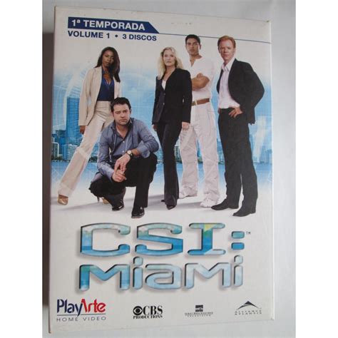 Dvd Csi Miami A Temporada Vol Box Dvds Shopee Brasil