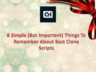 PPT 8 Simple But Important Things To Remember About Best Clone