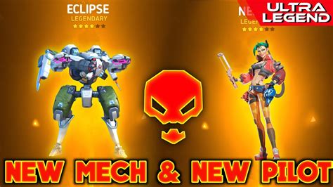 New Legendary Mech Eclipse With New Pilot Legendary Pilot Neev Is