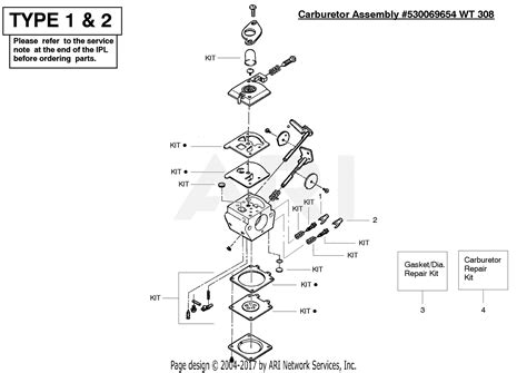 Poulan Pe Gas Edger Type Parts Diagram For Carburetor Type