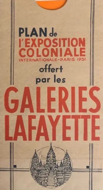 Plan Exposition Coloniale Internationale Paris Illustration Jean Carlu