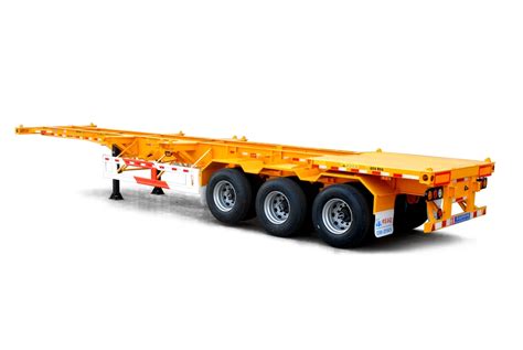 Cimc Haujun Tri Axle 40FT Container Chassis Skeleton Skeletal Truck