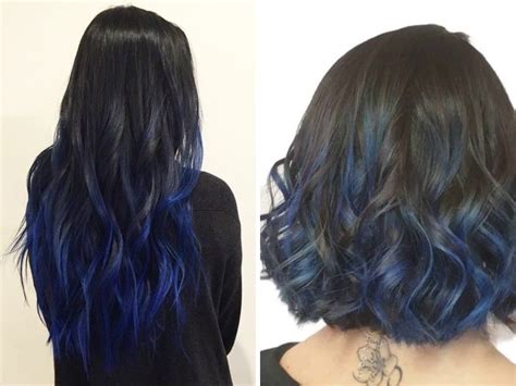 Cabelo Azul Nas Pontas 4 Boa Dica De Beleza