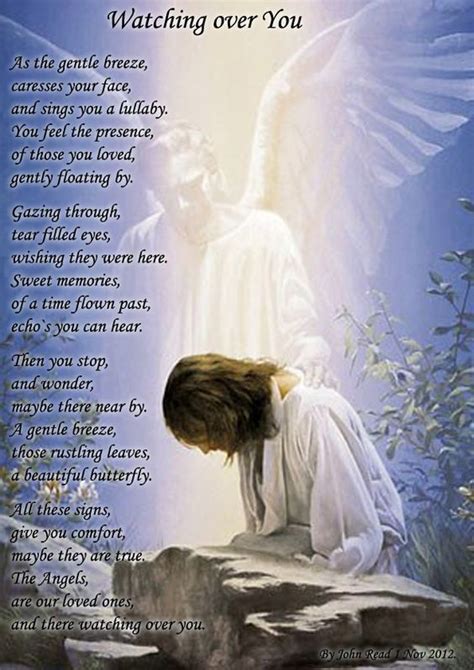 Guardian Angel Poem Watching Over Watching Over You Guardian Angel