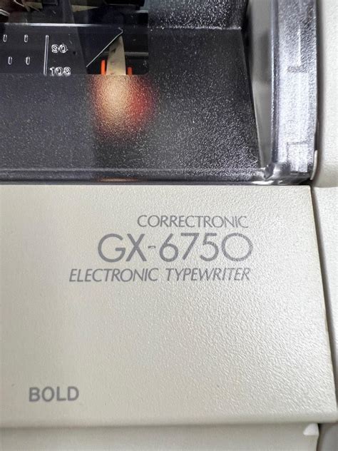 Brother GX 6750 Electronic Typewriter Computers Tech Office