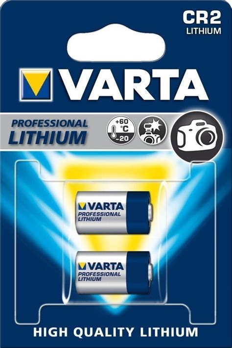 Varta 2x CR2 Professional Lithium 6206 Desde 5 99 Compara Precios