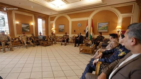 Senior Iraqi Security Delegation Arrives In Erbil