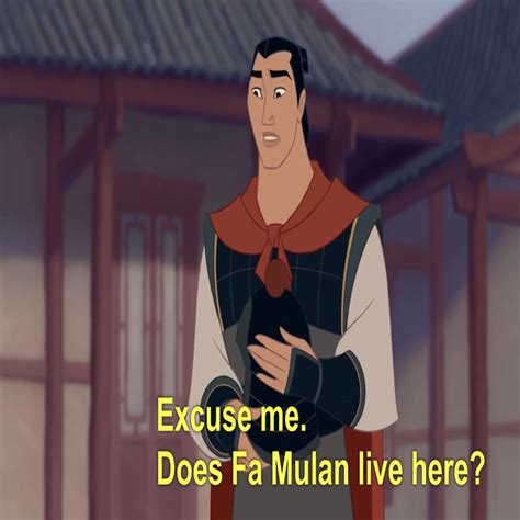 Li Shang From Mulan Is The Best Disney Love Interest Of All Time And