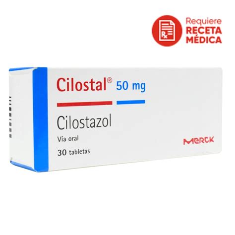 Cilostal 50 Mg Tabletas Caja 30 UN Mifarma