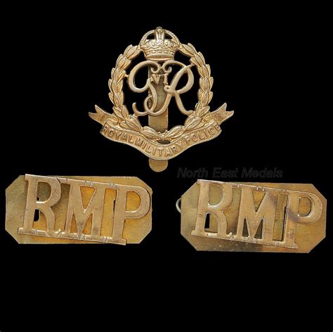 ‘rmp Royal Military Police Cap And Shoulder Title Badges British Badges And Medals