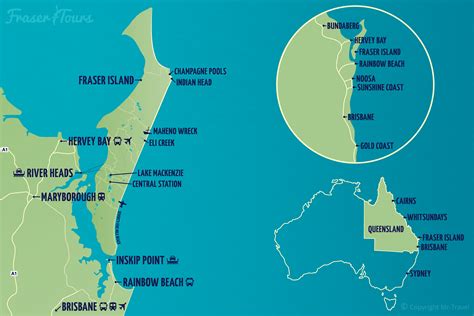 Getting To K Gari Fraser Island From Rainbow Beach Fraser Tours