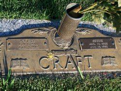 Grady Craft M Morial Find A Grave