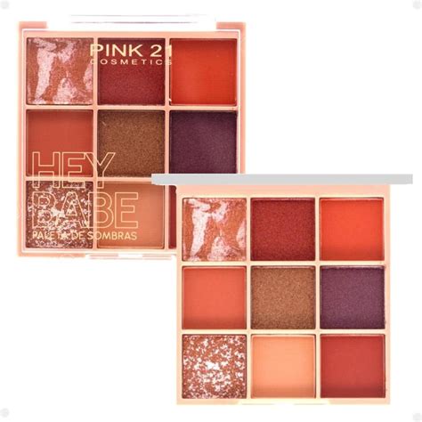 Paleta De Sombras Pink Hey Babe G Multicores