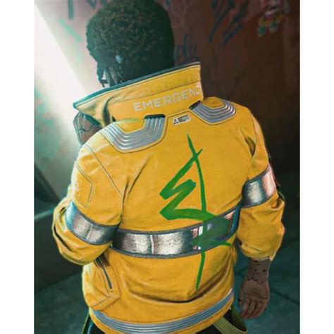 Cyberpunk 2077 Edgerunners Yellow Jacket