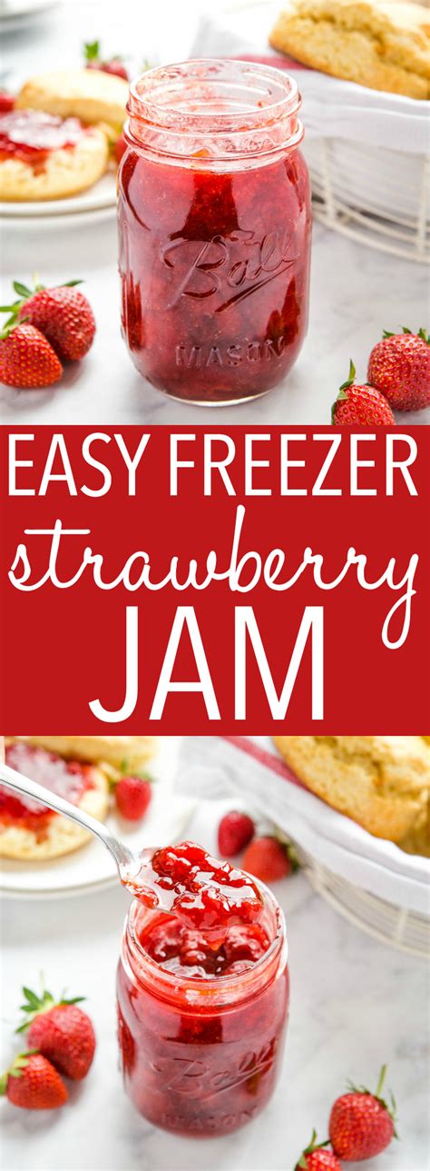 Easy Strawberry Freezer Jam {perfect Voor Beginners } Be Able