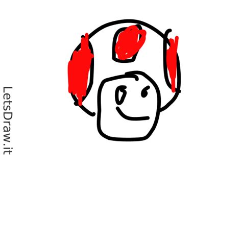 How To Draw Toad Ebogkmpn Png Letsdrawit