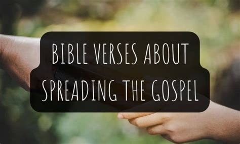 30 Powerful Bible Verses About Spreading The Gospel