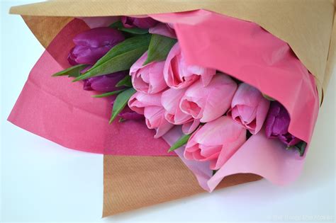 How to Wrap a Flower Bouquet | The Things She Makes