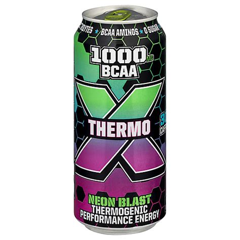 Rockstar Thermo X Performance Energy Neon Blast 16 Fl Oz Sports And Energy Carlie C S