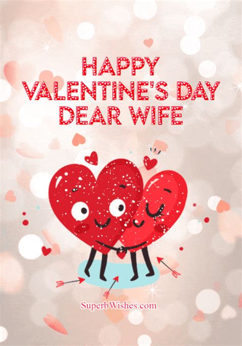 Happy Valentines Day Dear Wife Animated 