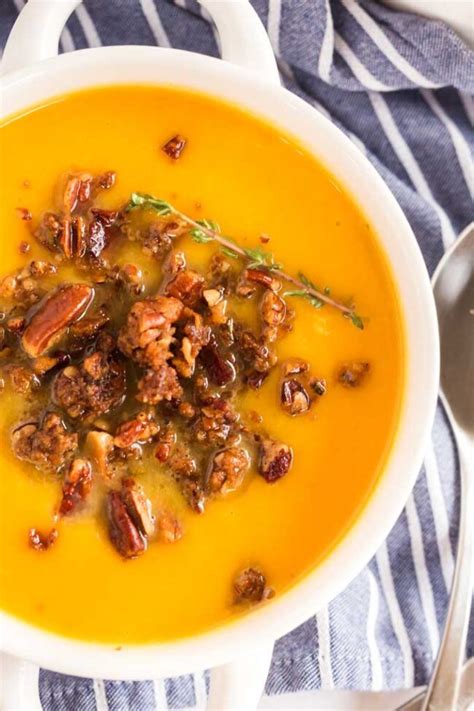 Instant Pot Butternut Squash Soup Lemon Blossoms