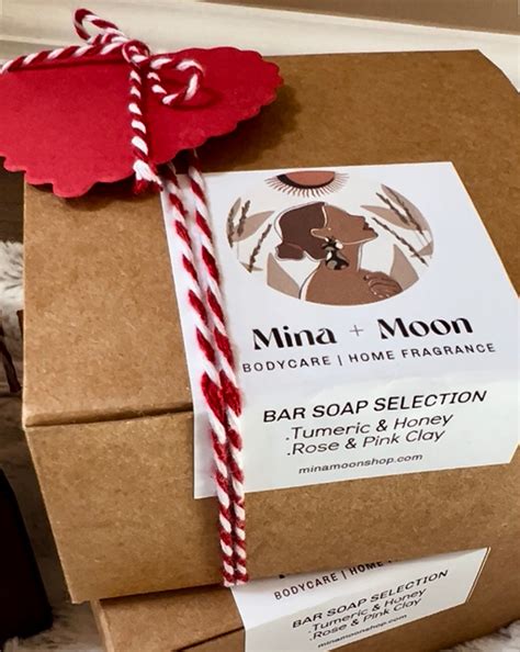 T Box Bar Soap Selection Mina Moon