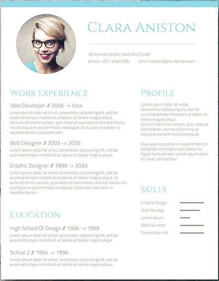 20 Free Resume Word Templates To Impress Your Employer Tech News Tutorials And Resources