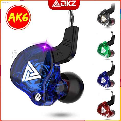 หูฟัง Qkz รุ่น Ak6 In Ear คุณภาพดีงาม ราคาหลักร้อย เสียงดี Hd Mic ระดับ