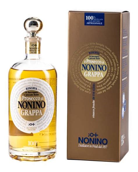 Nonino Grappa Il Prosecco Monovitigno Barriques Mit Etui Kaufen Gustero