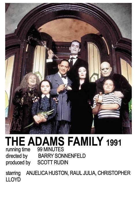 Addams family values movie poster – Artofit