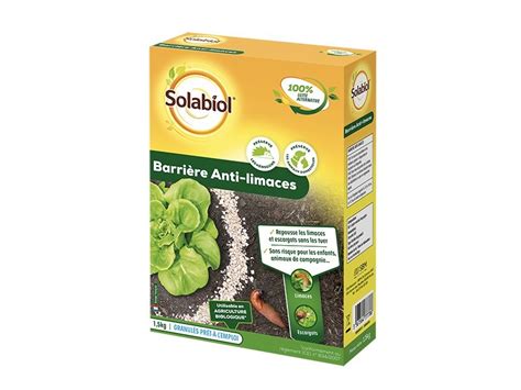 Barrière anti limaces 1 5 Kg SOLABIOL Soergen Distribution