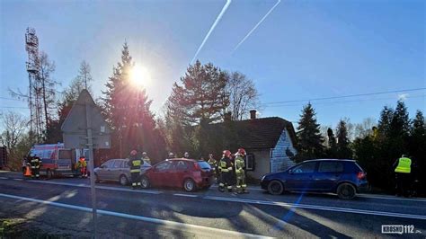 Zderzenie Trzech Samochod W Na Dk W Potoku