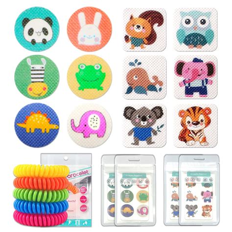 240 Pcs Natural Mosquito Repellent Stickers for Kids & Adults + 5 Pack ...