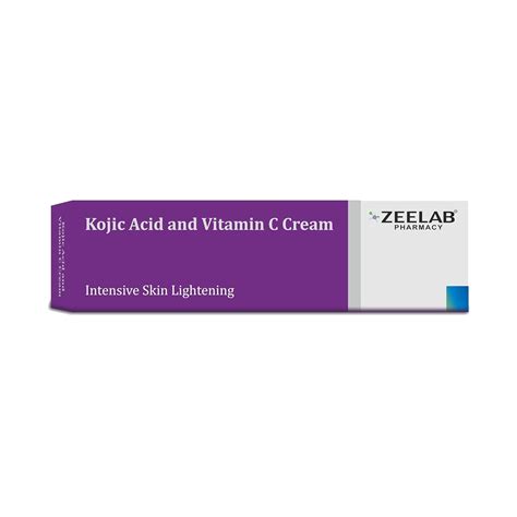 Zeelab Kojic Acid And Vitamin C Cream G Tube Each Amazon In