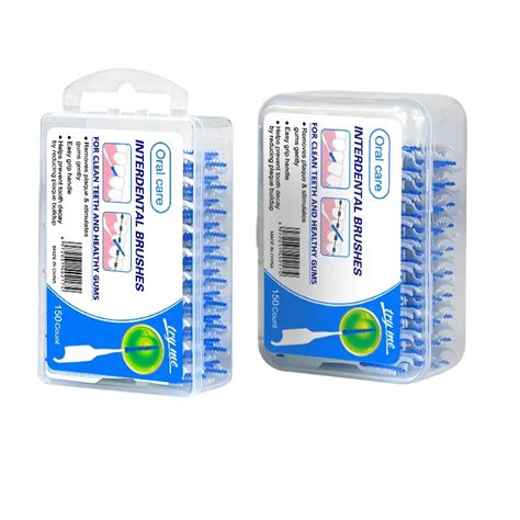 Interdental Silicone Escovas Fio Palitos Dent Rios Entre Dentes