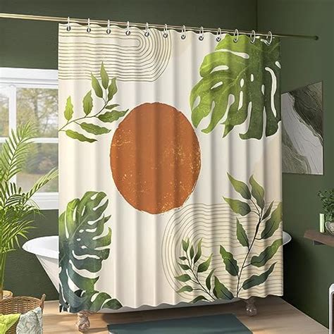 Kibaga Beautiful Boho Shower Curtain For Your Bathroom A