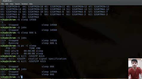 Process Signals In Linux Sigint Sigkill Sigterm Sigcont