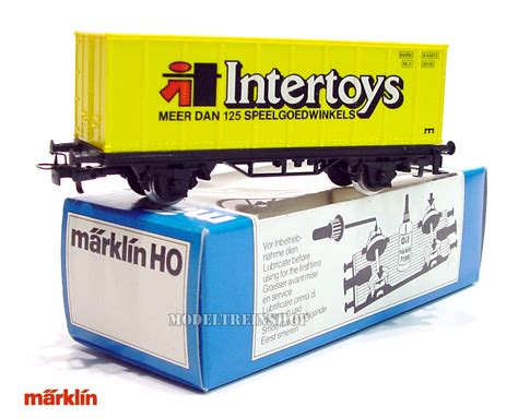 Marklin H Container Wagen Intertoys Modeltreinshop