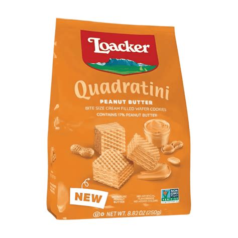 Loacker Quadratini Peanut Butter G Al Hudaydah