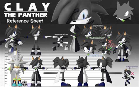 Clay The Panther Reference Sheet By Nibroc Rock On Deviantart