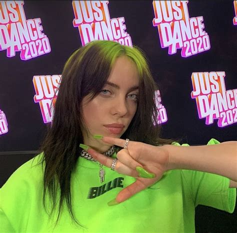 Pin By Avocados Greens On My Lovely Billieee Billie Billie Eilish Green Hair