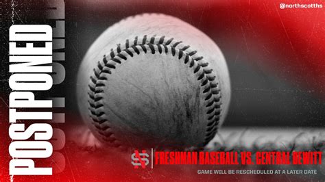 North Scott High School On Twitter Freshman Baseball Games Vs