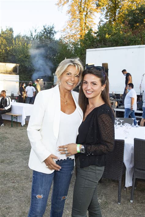 Photo Caroline Margeridon Et Sa Fille Victoire Inauguration De La