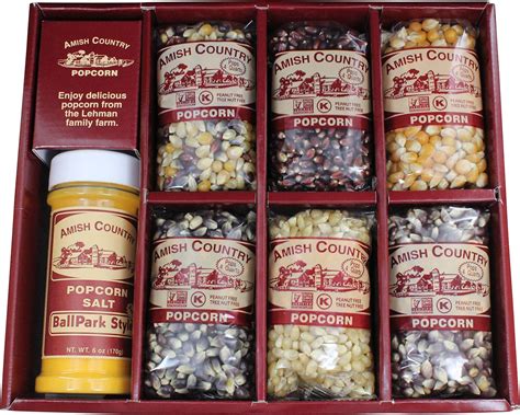 Amish Country Popcorn Popcorn Kernel Variety Set With