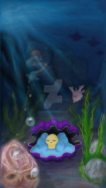 Found A Shiny Clamperl by GhostNinja1373 on DeviantArt