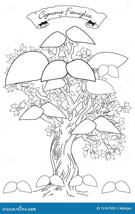 Disegno Albero Genealogico Da Stampare Disegni Hd